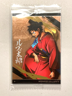 Monkey D Luffy - N No.4-04 - One Piece Itajaga Wafer Card Sealed Japanese - Image 1