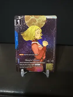 Gundam card Game Sayla Mass R+ Newtype Rising GD01-087 - Image 1