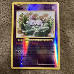 Mew 53/108 Reverse Holo Pokemon Card XY Evolutions LP/NM - Image 1