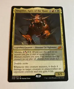 Snapdax, Apex of the Hunt (209) Ikoria: Lair of Behemoths IKO MTG Magic - Image 1