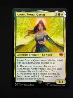 Magic the Gathering: Arwen, Mortal Queen LOTR - Image 1