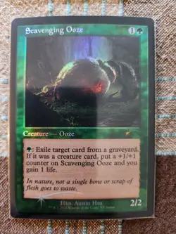 Scavenging Ooze LP Foil Love Your LGS 2021 Promo MTG FREE SHIPPING - Image 1