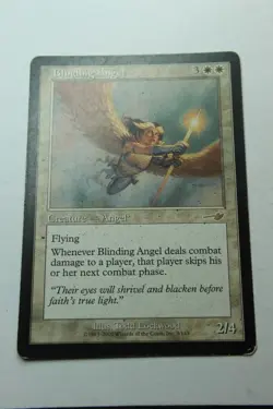 MTG Blinding Angel x1- -Nemesis-Mod/Hvy Play - Image 1