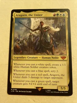 Aragorn, the Uniter Universes Beyond: the Lord of the Rings: Non Foil - Image 1