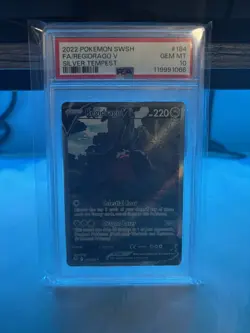 Pokemon 2022 TCG #184 Regidragos V Silver Tempest SWSH Full Art PSA 10 Gem Mint - Image 1