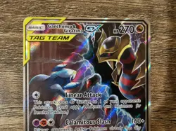 Pokemon Garchomp & Giratina GX SM193 Sun Moon Tag Team Holo - Image 3