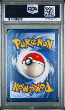 1999 POKEMON FOSSIL #9 KABUTOPS-HOLO PSA 8 - Image 2
