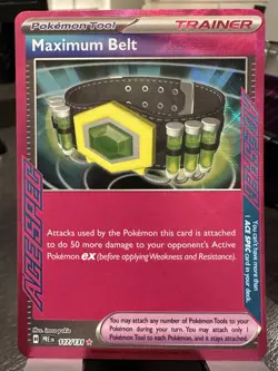 Maximum Belt 117/131 Prismatic Evolutions ACE SPEC Pokemon TCG - Image 1