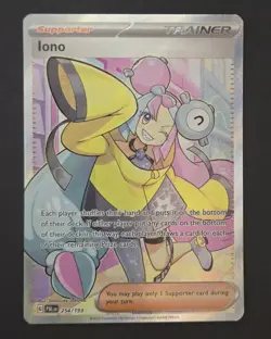 lono Pokemon Paldea Evolved Ultra Rare 254/193 English Holo NM - Image 1