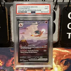 Mint PSA 9 Charizard ex 199/165 Special Illustration Rare 2023 Pokemon S&V 151 - Image 1