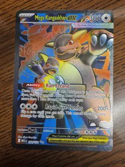 Mega Kangaskhan ex 164/132 Pokemon Mega Evolution Full Art SR English NM/Mint - Image 1