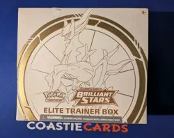 Pokemon TCG Sword & Shield Brilliant Stars Sealed Elite Trainer Box *small rip* - Image 1