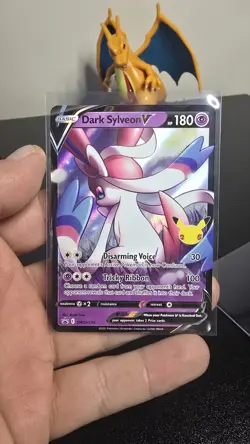 POKEMON - DARK SYLVEON V SWSH 134 - CELEBRATIONS - ENG - BLACK STAR PROMOS - Image 2