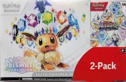 Pokemon TCG: Scarlet & Violet Prismatic Evolutions Costco 2-Pack - NEW - SEALED - Image 1