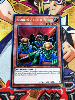 Goblin Attack Force sbc1-eni06 1st Edition (NM+) Secret Rare Yu-Gi-Oh! - Image 1