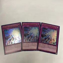 Yugioh - Super Soldier Shield MP16-EN157 1st Edition ULTRA NM X3 - PLAYSET - Image 1