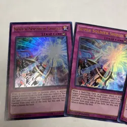 Yugioh - Super Soldier Shield MP16-EN157 1st Edition ULTRA NM X3 - PLAYSET - Image 2
