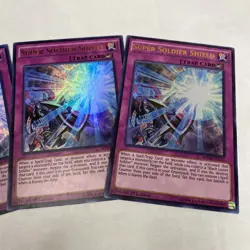 Yugioh - Super Soldier Shield MP16-EN157 1st Edition ULTRA NM X3 - PLAYSET - Image 3