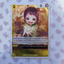 One Piece Japanese Otama PRB02-016 The Best Volume 2 Foil Card - Image 1
