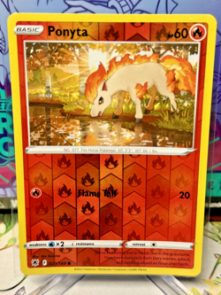Ponyta 021/189 LP Pokemon Card | SWSH10: Astral Radiance Reverse Holo - Image 1