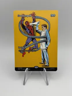 MTG Spiderman - Counterspell (Borderless) - 0009 - Spider-Man - Non-Foil - M/NM - Image 1