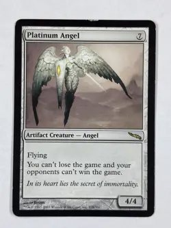 Platinum Angel Mirrodin Regular MTG Magic the Gathering - Image 1