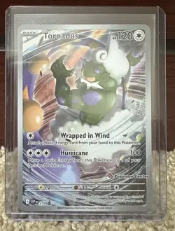 Pokemon Center Stamped White/Black Star Promo Tornadus #210 POTENTIAL PSA 10 - Image 1