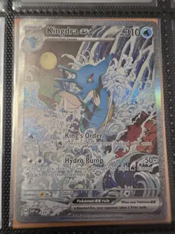 Pokemon Kingdra EX 131 Shrouded Fable Promo Special Illustration - Image 1