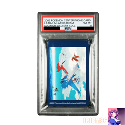 PSA 8 Latias Latios Pokemon Phone Card Vintage Nintendo Bandai Japanese 2002 - Image 1