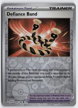 Pokemon Defiance Band 169/198 Reverse Holo Uncommon SV01: Scarlet & Violet Base - Image 1