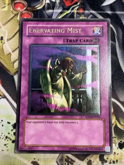 Yugioh! LP Enervating Mist - SOD-EN053 - Ultimate Rare - Unlimited Edition Light - Image 1