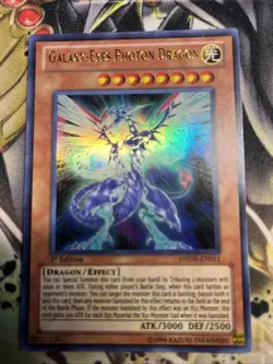 | Yugioh Galaxy-Eyes Photon Dragon PHSW-EN011 1st Edition Ultra Rare NM 🔥 | - Image 1
