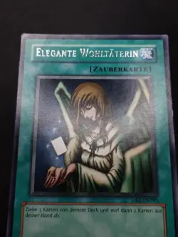 YUGIOH 2005 RARITY | GRACEFUL CHARITY | DB2-DE095 | GERMAN | RARE | VG-EX - Image 5