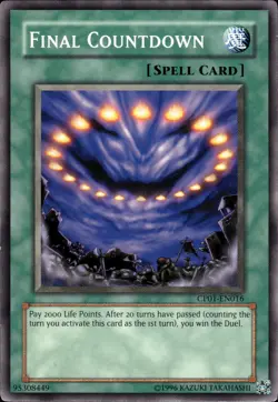 Final Countdown - CP01-EN016 - LP - YuGiOh - Image 1