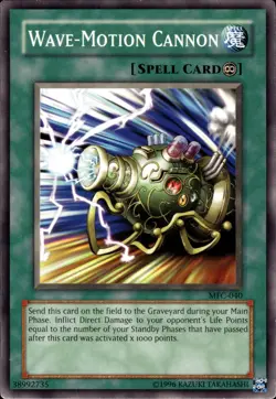 Wave-Motion Cannon - MFC-040 - LP - YuGiOh - Image 1