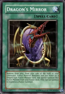 Dragon's Mirror - CRV-EN040 - MP - YuGiOh - Image 1