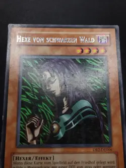 YUGIOH 2005 | WITCH OF THE BLACK FOREST | DB2-DE066 | GERMAN | RARE | VERY GOOD - Image 4