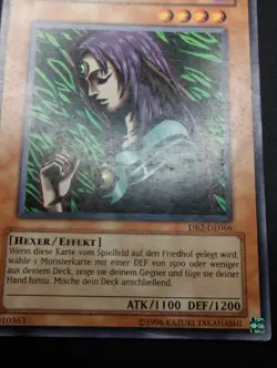 YUGIOH 2005 | WITCH OF THE BLACK FOREST | DB2-DE066 | GERMAN | RARE | VERY GOOD - Image 5