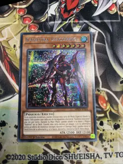 Yugioh Kashtira Unicorn (Kashtira Unicorno) SPANISH MP23 Secret Rare 1st Ed NM - Image 1