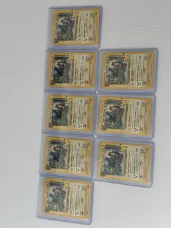 Pokemon TCG 25th Anniversary Celebrations Light Toxicity Card Lot of 8 - Image 1