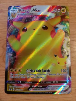 Pikachu VMAX - SWSH062 (Sword & Shield Promo Cards) - Near Mint NM - Image 1