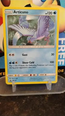 ARTICUNO Black Star Promo POKEMON Holo 2018 Trading Card SM144 - Image 1