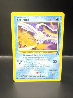 Pokemon Articuno 22 NM Black Star Promo Rare Pokemon TCG Card 2000 - Image 2