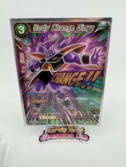Dragon Ball Super Card Game - TB3-006 SPR - Body Change Ginyu *Near Mint* - Image 2