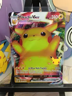 Pikachu VMAX SWSH062 SWSH: Sword & Shield Promo Cards Holo - NM - Image 1
