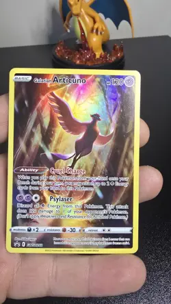 Galarian Articuno SWSH282 Crown Zenith Full Art Promo Pokemon Pokemon Card ENG - Image 2