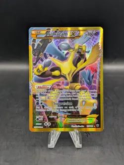 Alakazam EX Full Art Secret Rare 125/124 XY Fates Collide Pokemon Card LP - Image 1