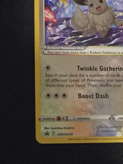 Radiant Eevee SWSH230 SWSH: S & S Promo Cards Holo, Fast Ship, US Seller - Image 3