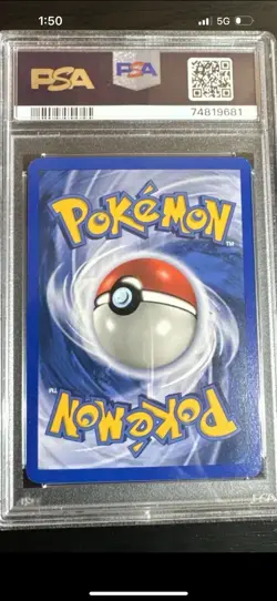 Pokemon 2005 EX Unseen Forces Gold Star #114 RaiKou-Holo Card PSA 8 - Image 2