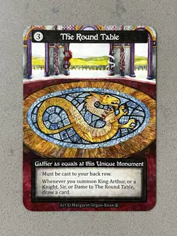 Sorcery Contested Realms Arthurian Legends The Round Table Unique Rare NM /mint - Image 1